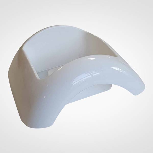 OSŁONKA DO KOMPOZYCJI FOCUS MAŁY 16CM BIAŁY