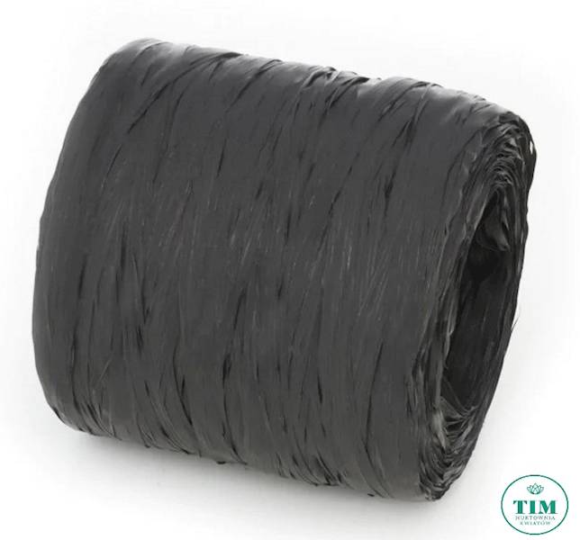 RAPHIA KOLOR 45 CZARNY 200MT
