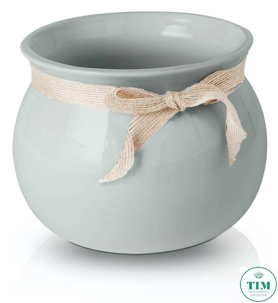DONICA CERAMIKA 0258514 SZARY 14CM