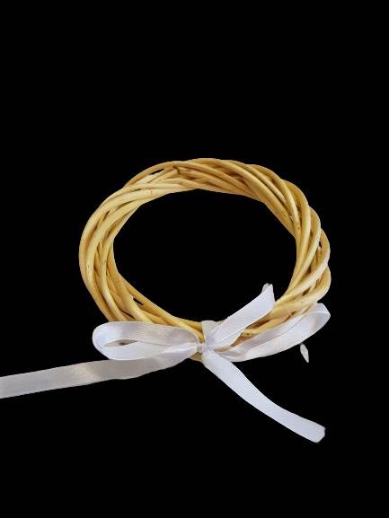 WIANEK WIKLINOWY LT032 ŻÓŁTY 15CM