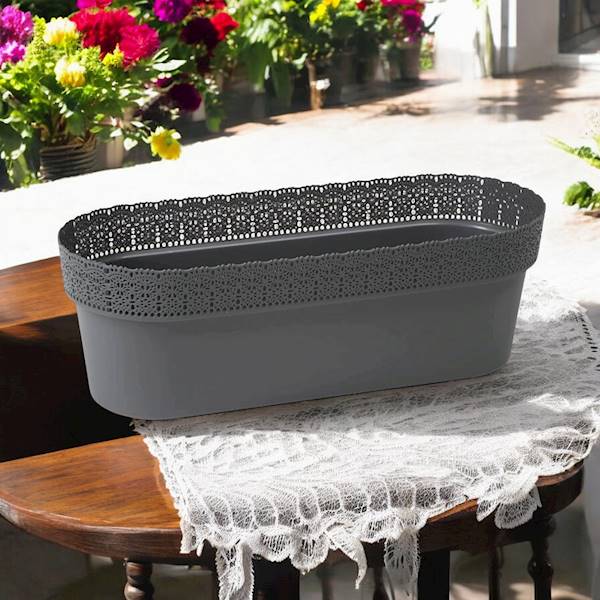 SKRZYNKA BALKON BELLA 500MM LA70282 ANTRACYT