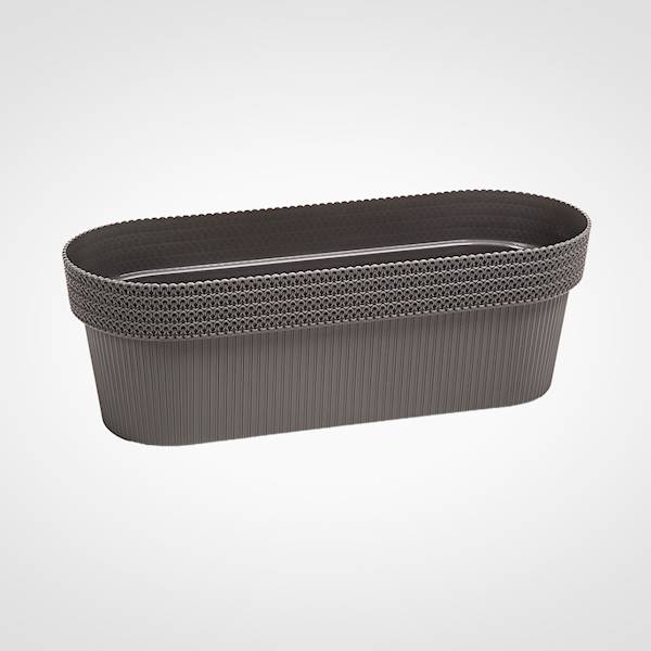 SKRZYNKA BALKON JERSEY 500MM LA78082 ANTRACYT