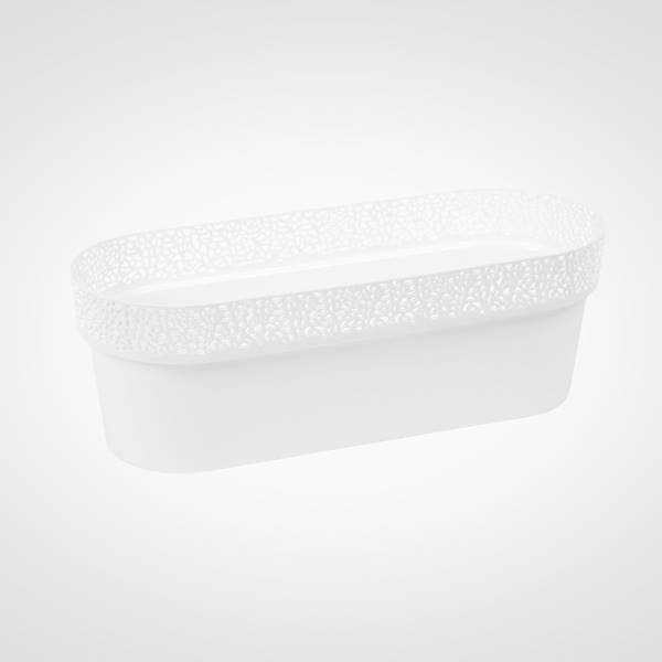 SKRZYNKA BALKONOWA ROSA 500MM LA70005 BIAŁY