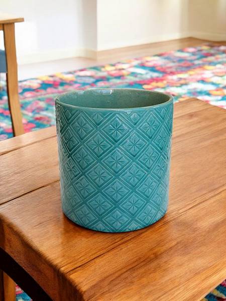CYLINDER CERAMICZNY 0710320 TURKUSOWY 