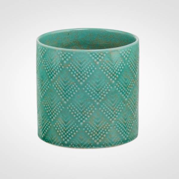 CYLINDER CERAMICZNY 0710316 TURKUSOWY 