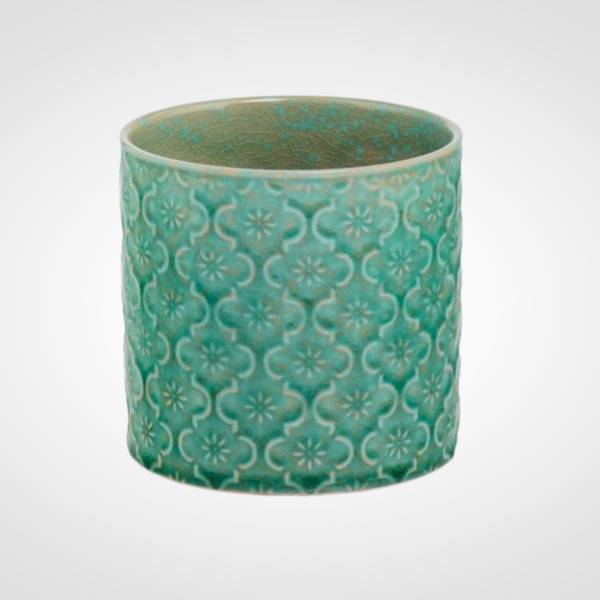 CYLINDER CERAMICZNY 0710316 TURKUSOWY 