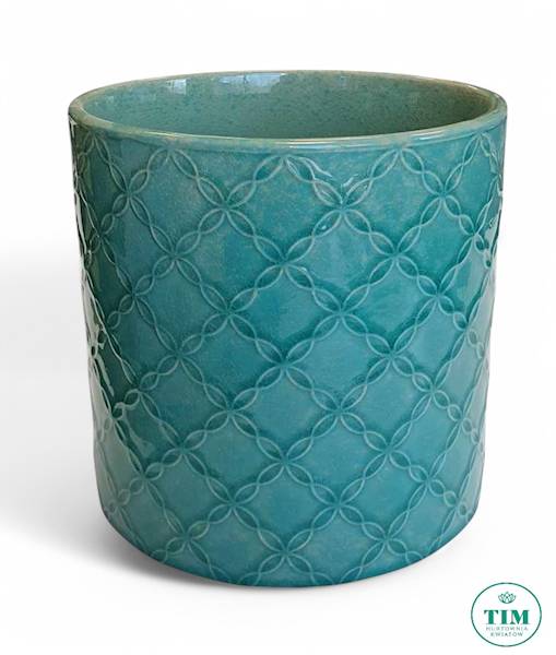 CYLINDER CERAMICZNY 0710323 TURKUSOWY 