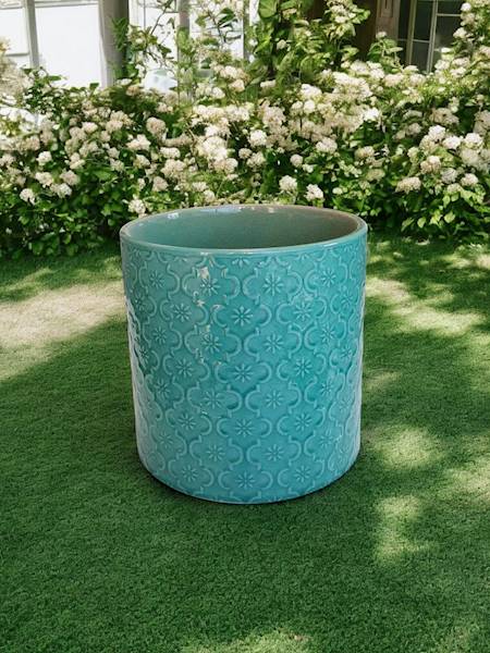 CYLINDER CERAMICZNY 0710320 TURKUSOWY 