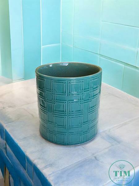 CYLINDER CERAMICZNY 0710320 TURKUSOWY 