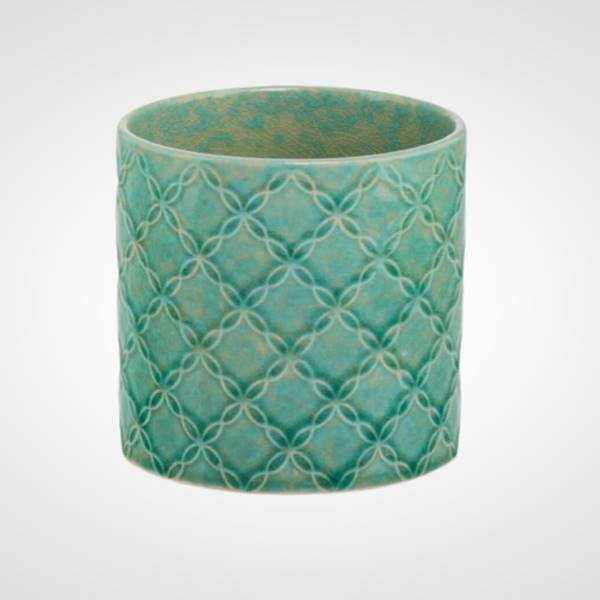 CYLINDER CERAMICZNY 0710316 TURKUSOWY 
