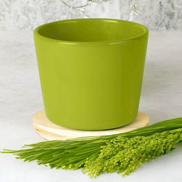 OSŁONKA CERAMIKA 7104213  ZIELONY 12CM