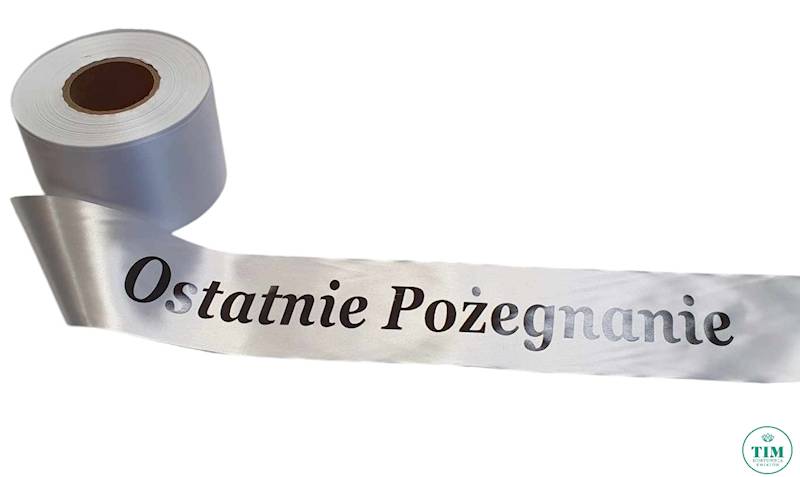 KALKA CZARNA DO DRUKAREK DO SZARF 110MM.X300MT.