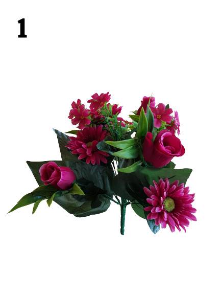 RÓŻA GERBERA BUKIET H361 MIX KOLOR