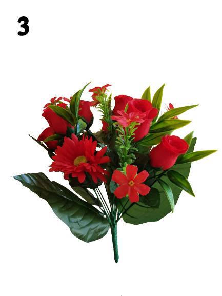 RÓŻA GERBERA BUKIET H361 MIX KOLOR