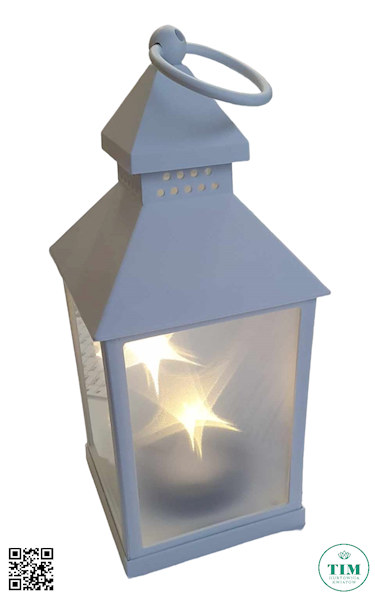 LAMPION LED ŚWIĄTECZNY 1997J BIAŁY