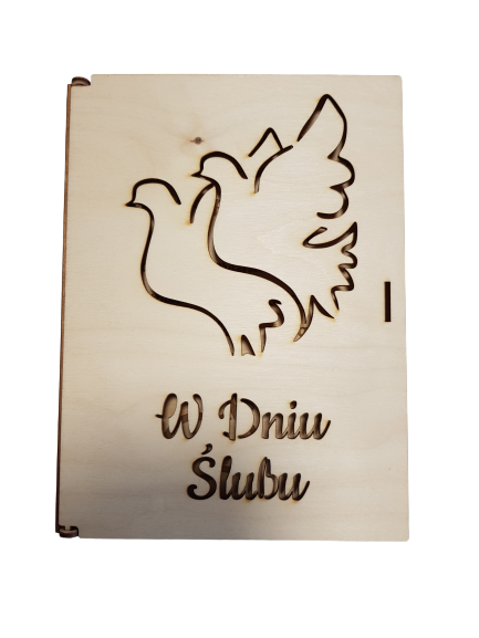 PUDEŁKO NA PIENIĄDZE DUŻE W DNIU ŚLUBU