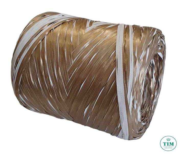 RAPHIA 42 ZŁOTY BIAŁY 200MT
