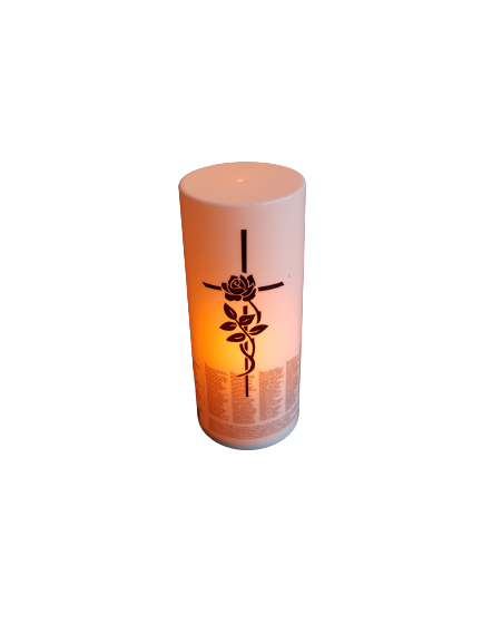 WKŁAD LED Z BATERIAMI 1/18/WZP BIAŁY