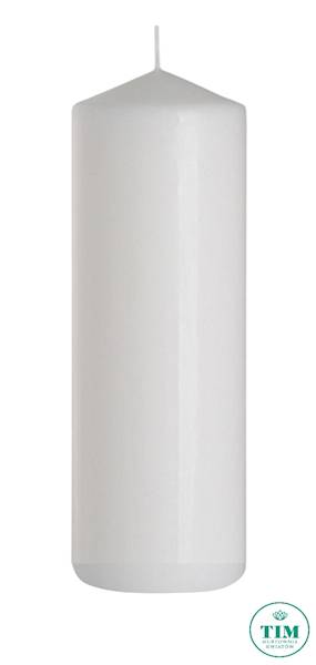 ŚWIECA WALEC W100250N18 100X350 BIAŁY