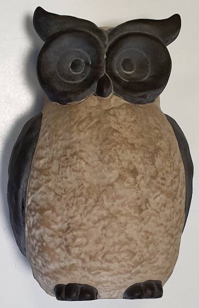 FIGURKA DEKORACYJNA KP14008W58 BEŻOWY SZARY
