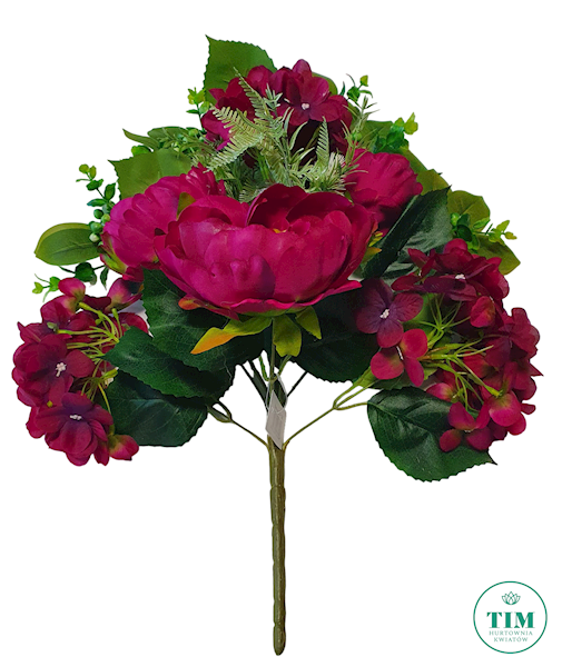 PIWONIA HORTENSJA BUKIET 50136 MIX KOLOR