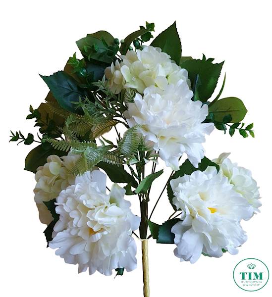 PIWONIA HORTENSJA BUKIET 50132 MIX KOLOR