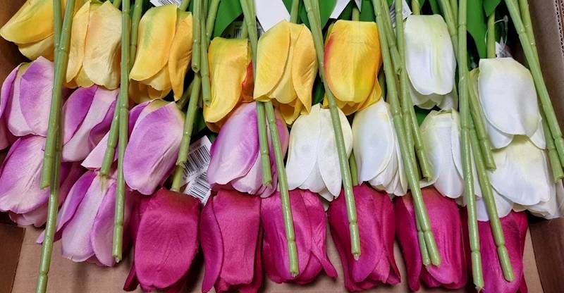 TULIPAN GAŁĄZKA KX15163 MIX KOLOR