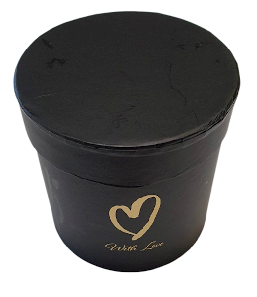 FLOWER BOX W21181 CZARNY
