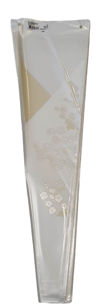 FOLIA X50 45X13,5X3CM W230302A KREMOWY BIAŁY