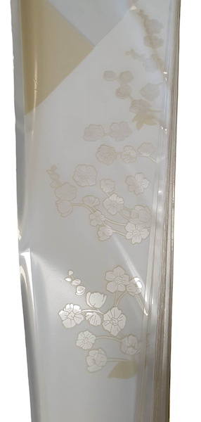 FOLIA X50 45X13,5X3CM W230302A KREMOWY BIAŁY
