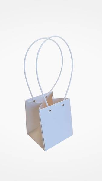 TOREBKA PAPIEROWA X10 BIAŁY