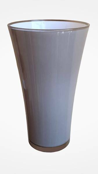 WAZON DO KWIATÓW 983509P 35CM. SZARY
