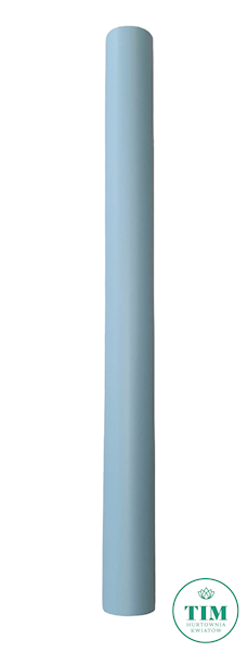 FOLIA SATYNOWA MATOWA GŁADKA 50CMX9MB. BŁĘKITNY