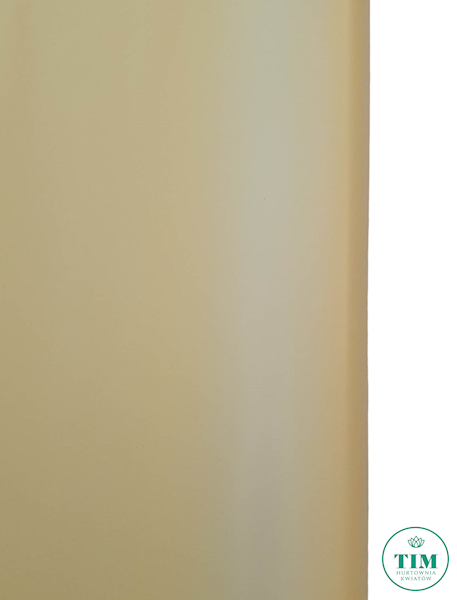 FOLIA SATYNOWA MATOWA GŁADKA 50CMX9MB. BANANOWY