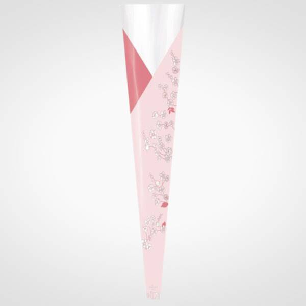 FOLIA X50 55X13,5X3CM W230304B CZERWONY BIAŁY