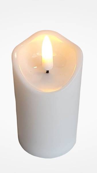 ŚWIECA LED 121WAX BIAŁY 
