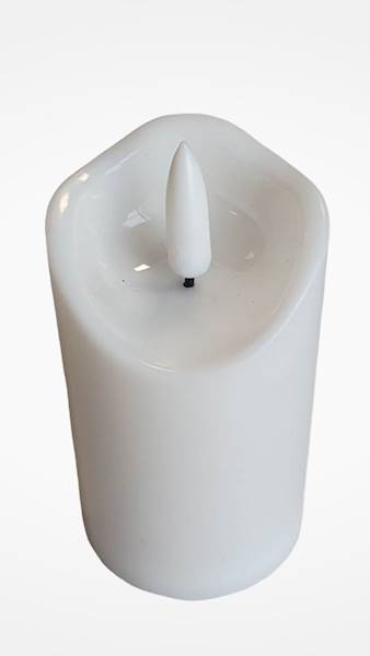 ŚWIECA LED 121WAX BIAŁY 