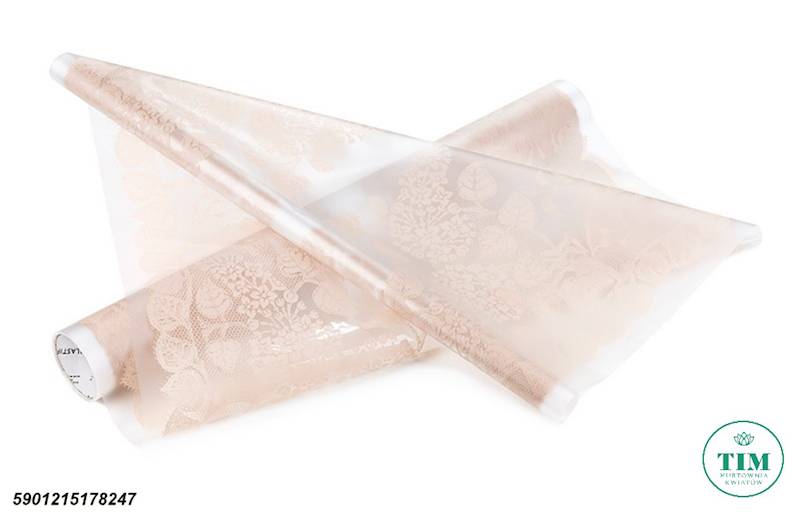 FOLIA OZDOBNA SATYNOWA 50X10Y BRUDNY RÓŻ