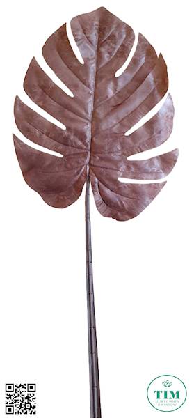 LIŚĆ MONSTERA GUMOWANY M96239 MIX KOLOR