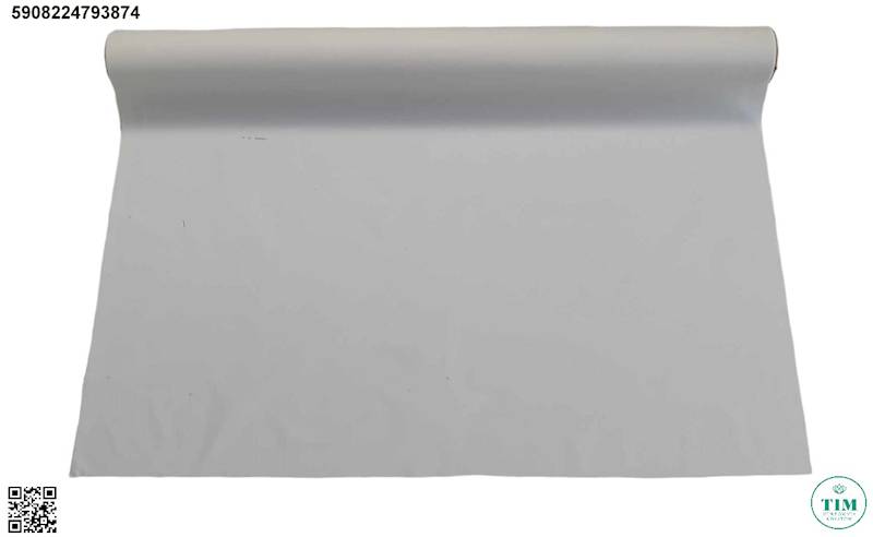 FOLIA SATYNOWA MGIEŁKA 50CMX9Y BIAŁY