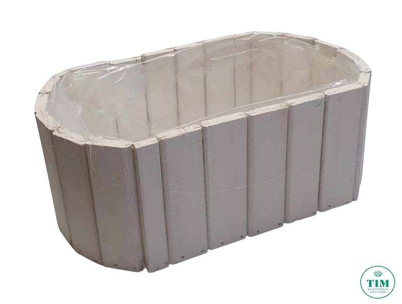 OSŁONKA DREWNIANA JB224003 BIAŁY