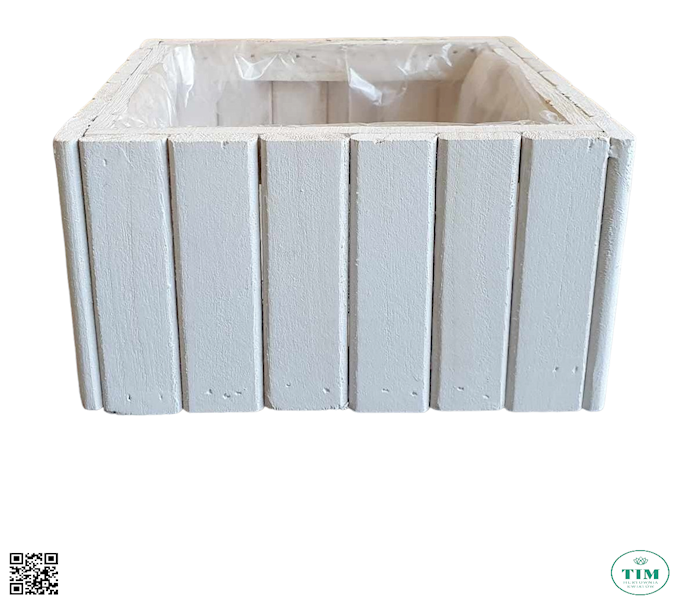 OSŁONKA DREWNIANA JB224004 BIAŁY
