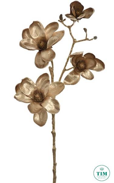 MAGNOLIA GAŁĄZKA BROKAT XKLM001 ZŁOTY