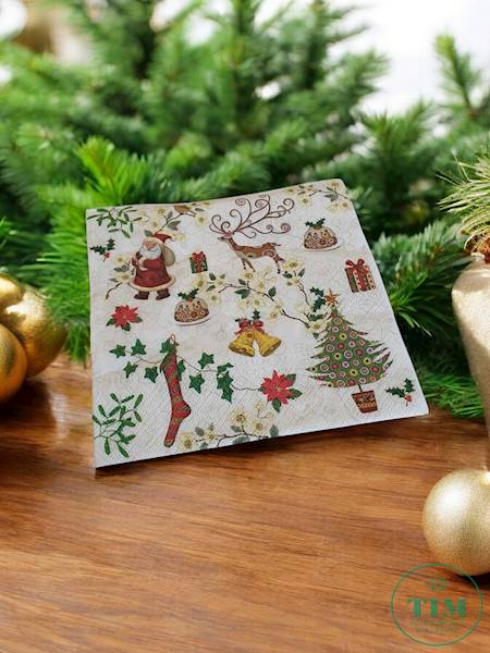SERWETKA PAPIEROWA DECOR LUNCH 20SZT. 33X33