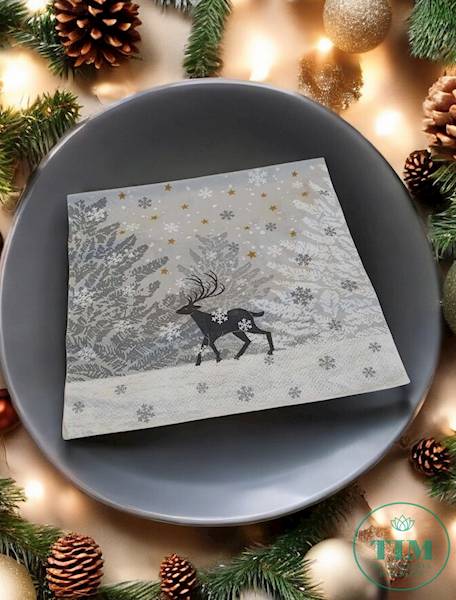 SERWETKA PAPIEROWA DECOR LUNCH 20SZT. 33X33