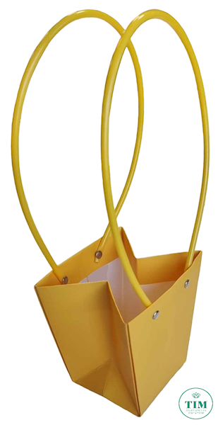 TOREBKA PAPIEROWA X10 ŻÓŁTY