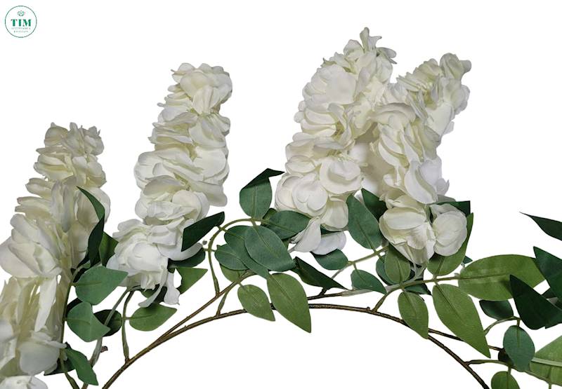 GIRLANDA WISTERIA VIP3460 KREMOWY