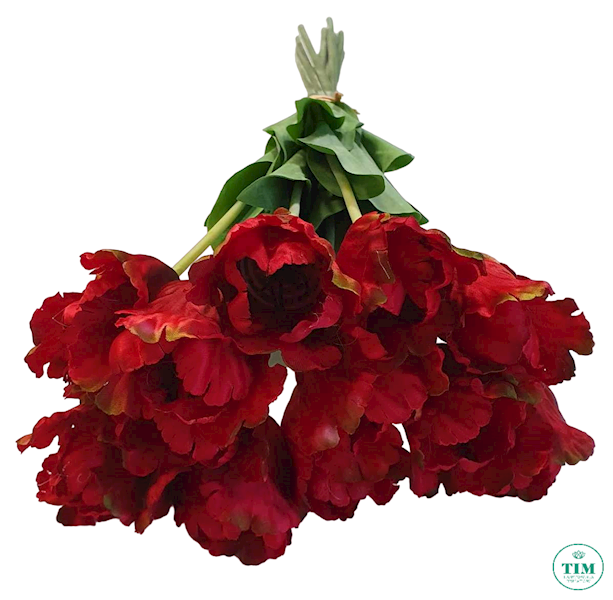 TULIPAN GAŁĄZKA X12 ART260 CZERWONY