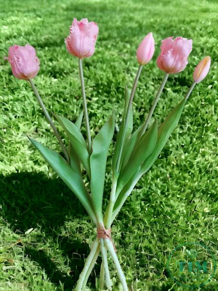 TULIPAN BUKIET GUMOWANY PAPUZI TL14 MIX KOLOR