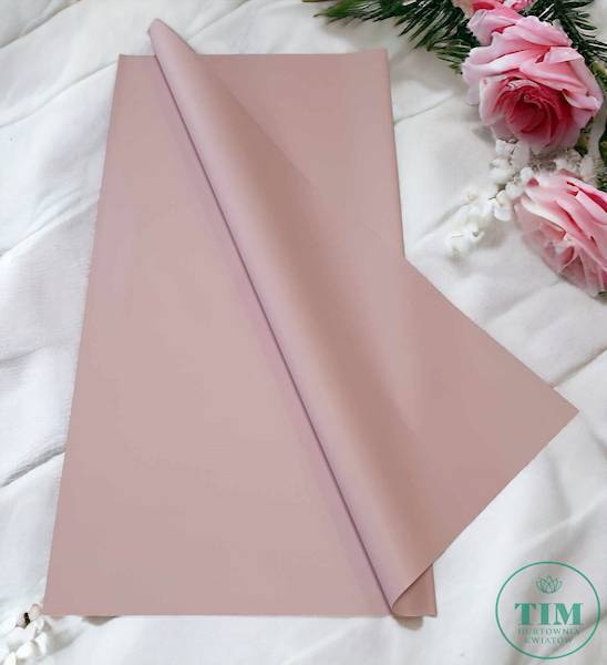 FOLIA ARKUSZ X20 58CMX58CM JESIENNY RÓŻ